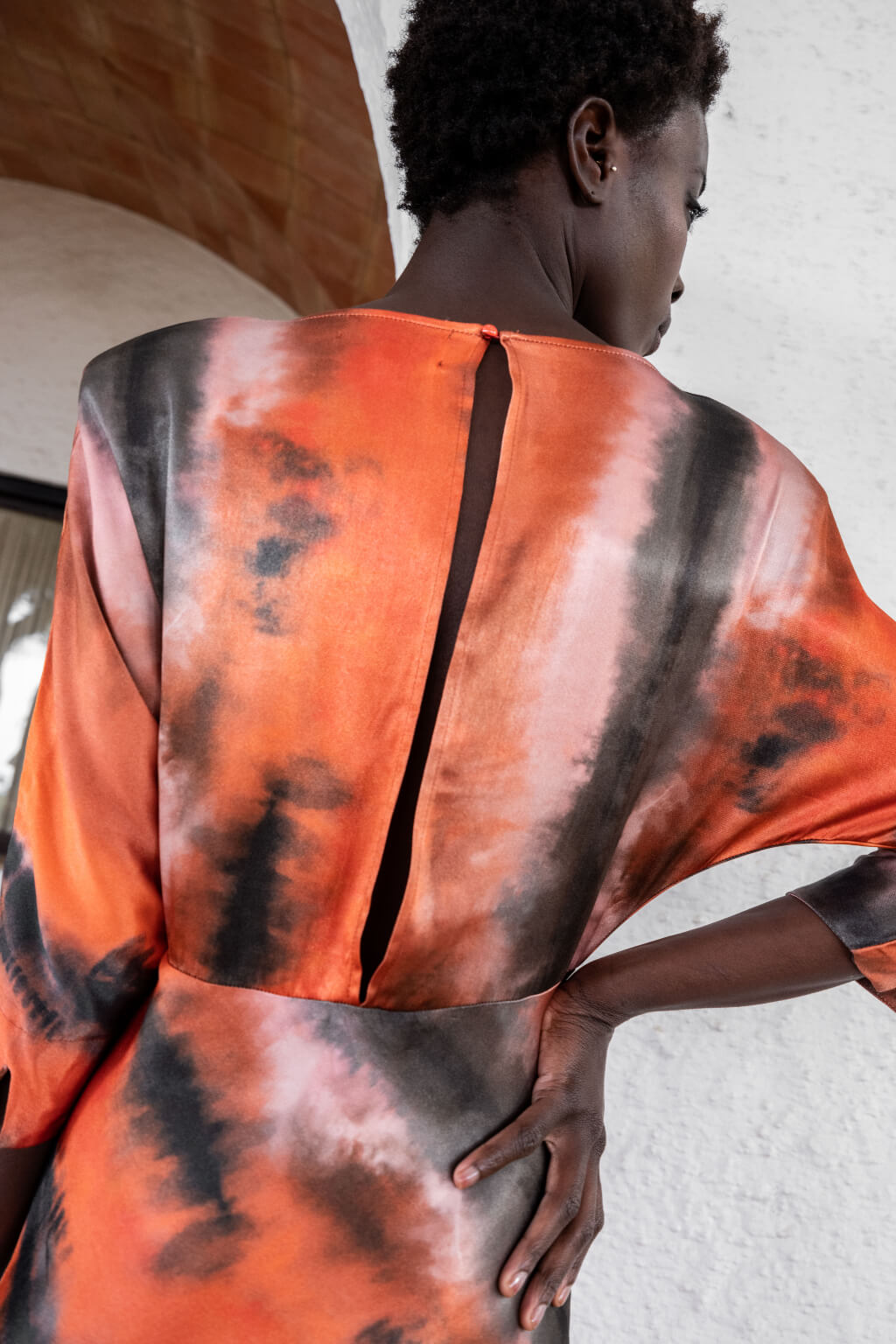 Vestido midi Ole