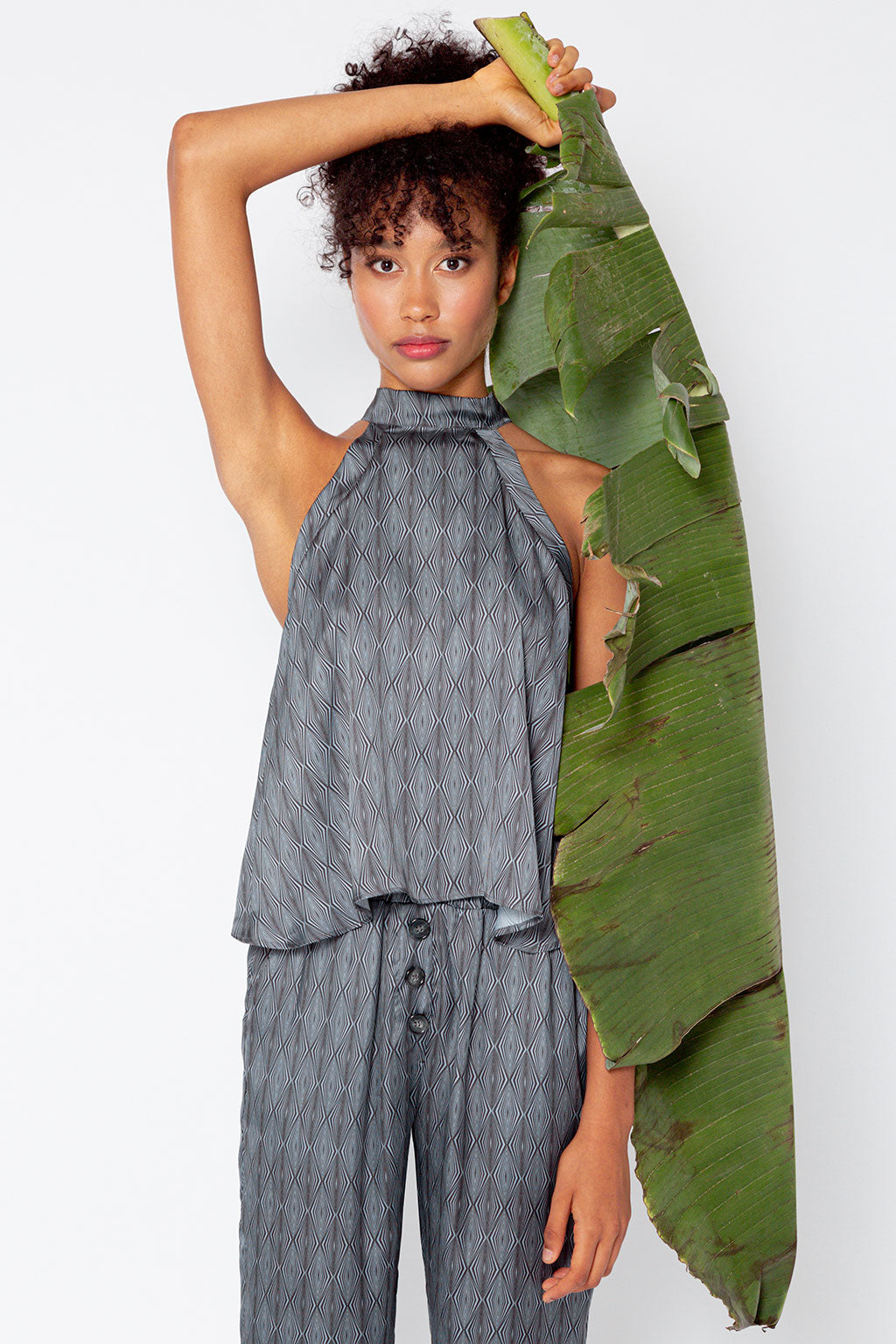 Aboke Buttoned Trousers